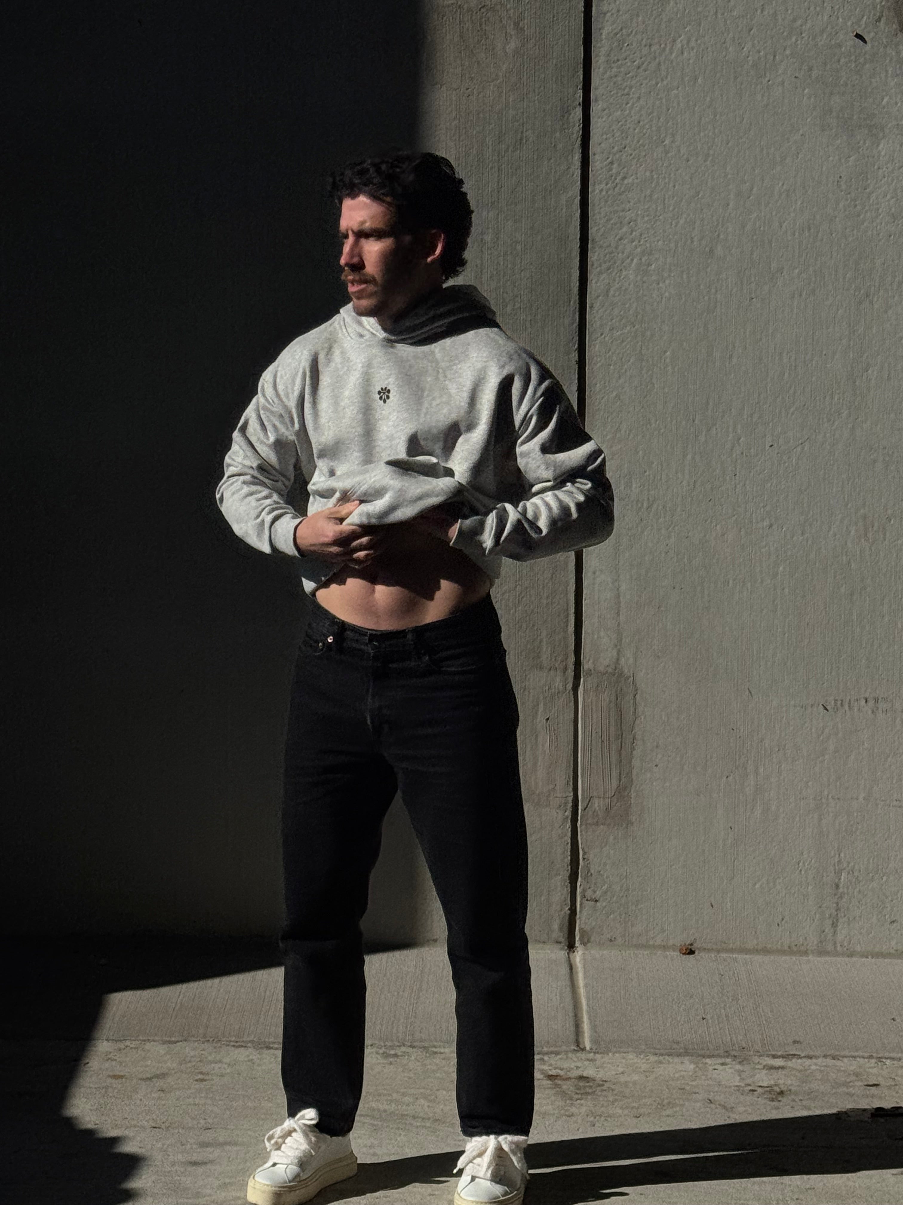 THE PEOPLE'S CLUB HOODIE (GREY)