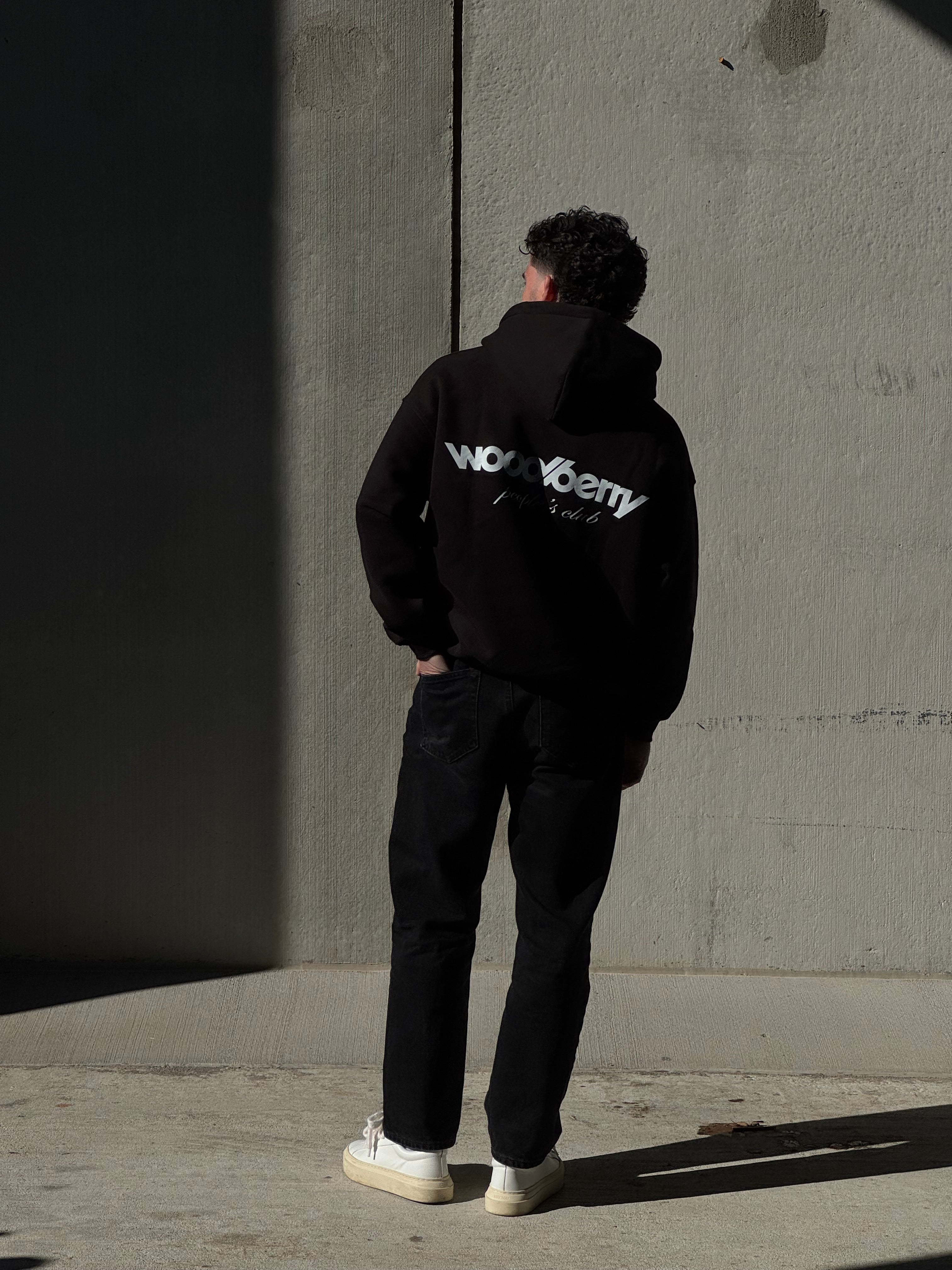 THE PEOPLE'S CLUB HOODIE (BLACK)