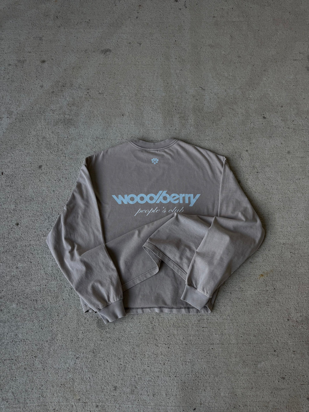 THE PEOPLE'S CLUB  LONG SLEEVE (BOXY FIT)