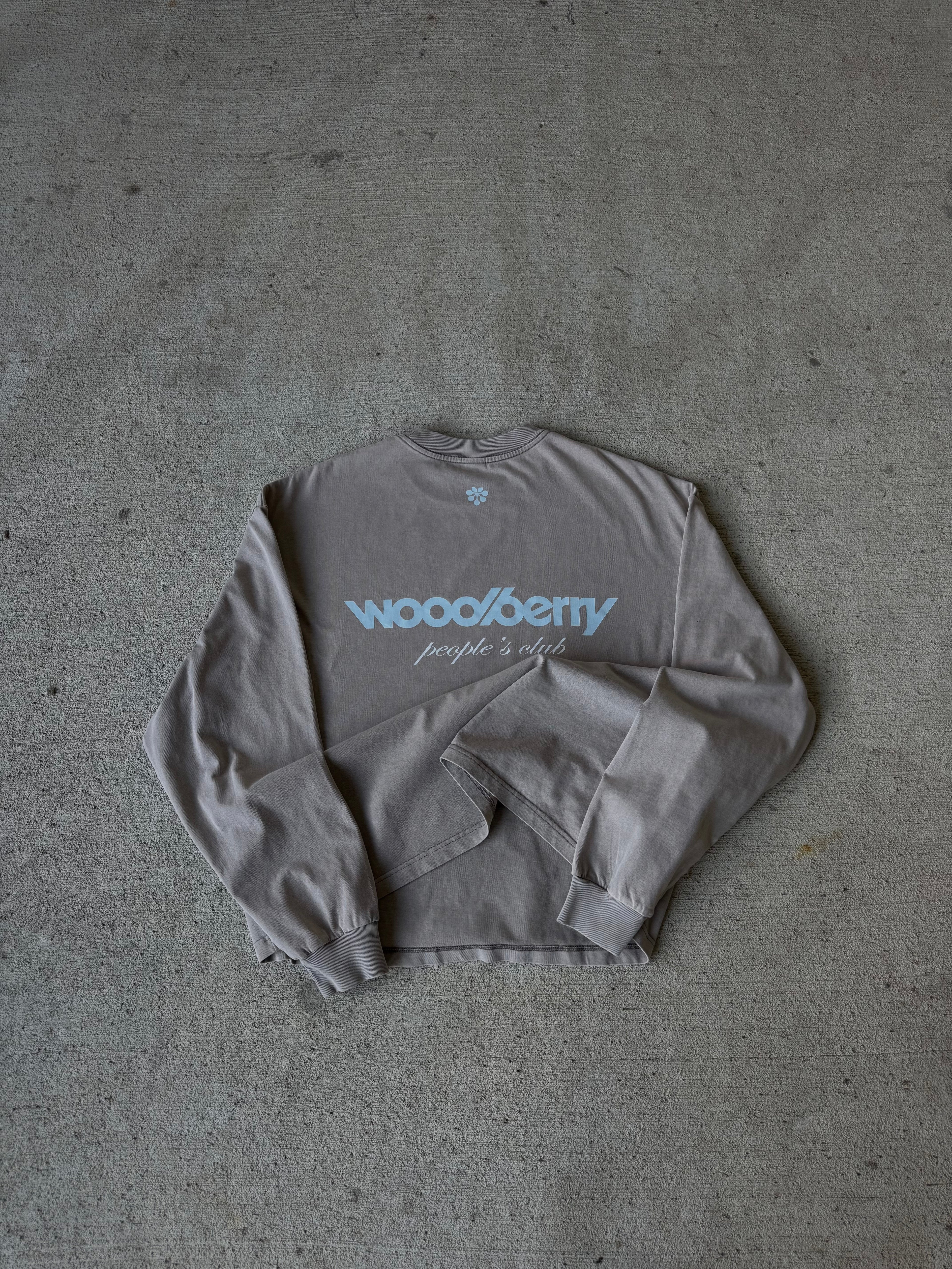 THE PEOPLE'S CLUB  LONG SLEEVE (BOXY FIT)