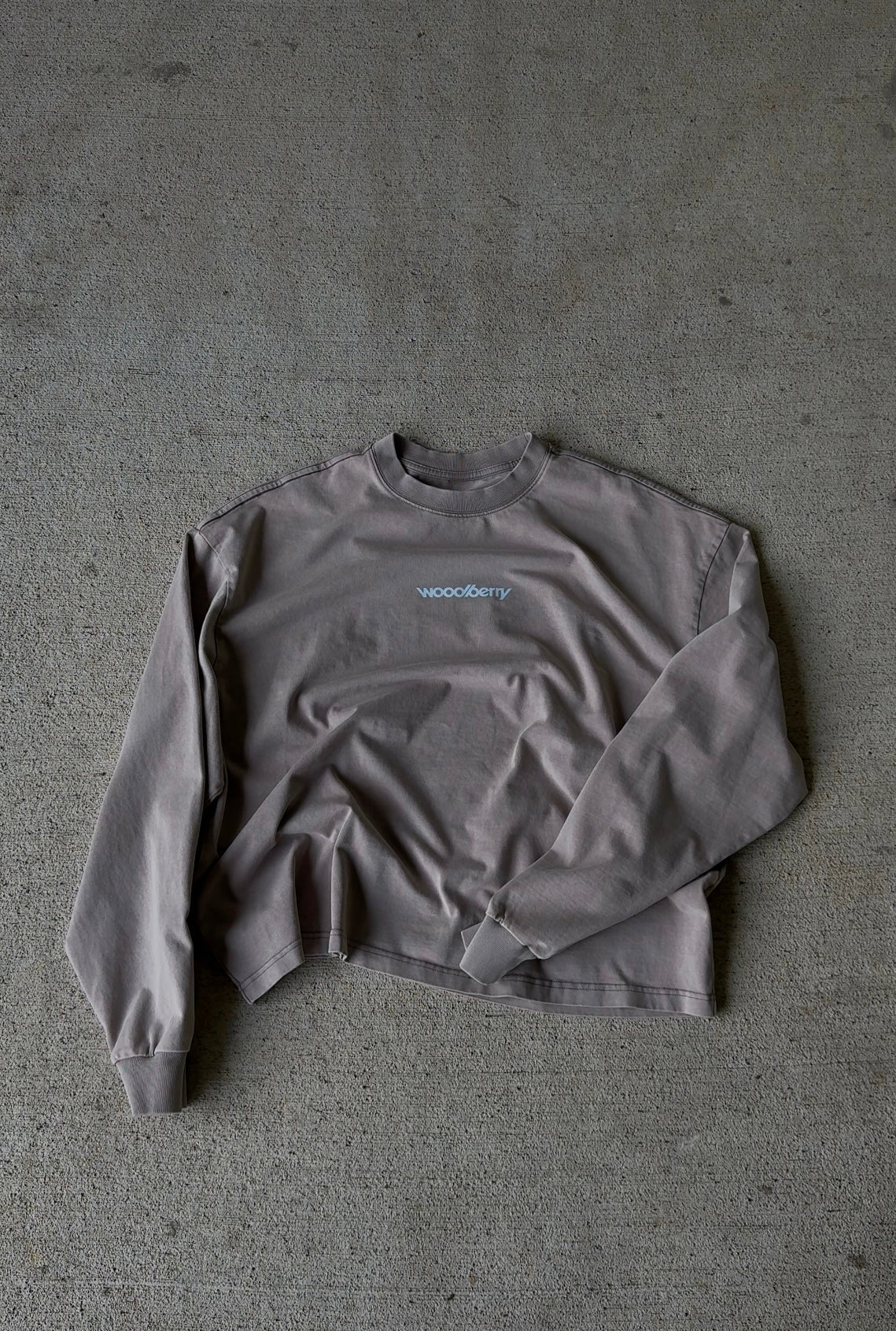 THE PEOPLE'S CLUB  LONG SLEEVE (BOXY FIT)