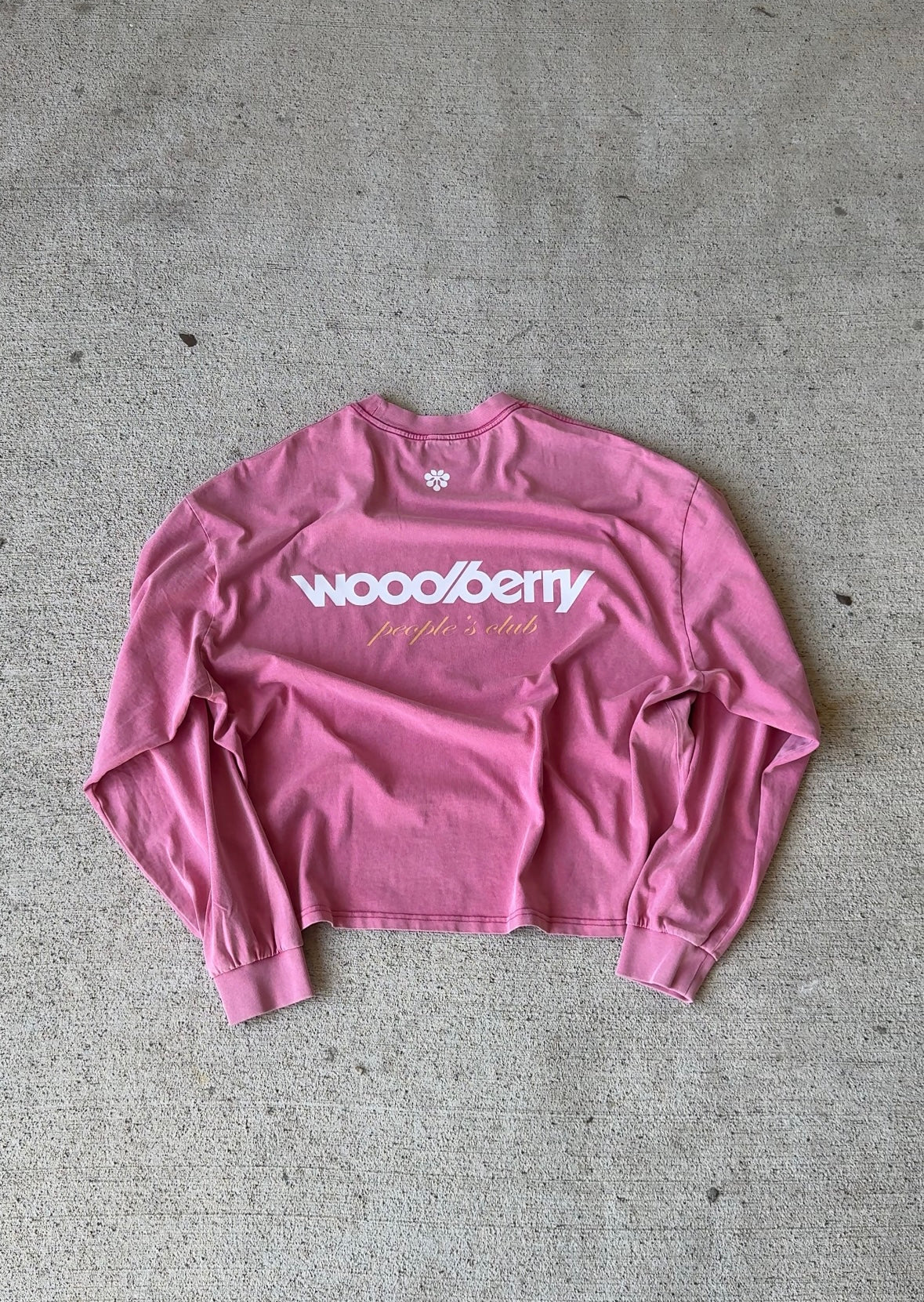THE PEOPLE'S CLUB  LONG SLEEVE (BOXY FIT)