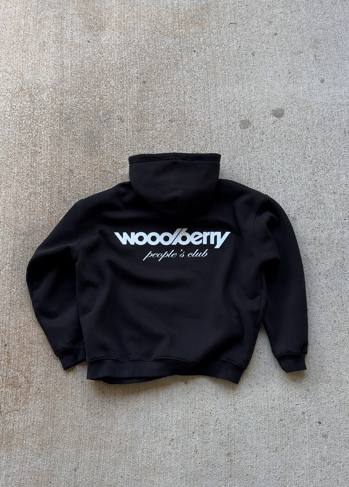 THE PEOPLE'S CLUB HOODIE (BLACK)