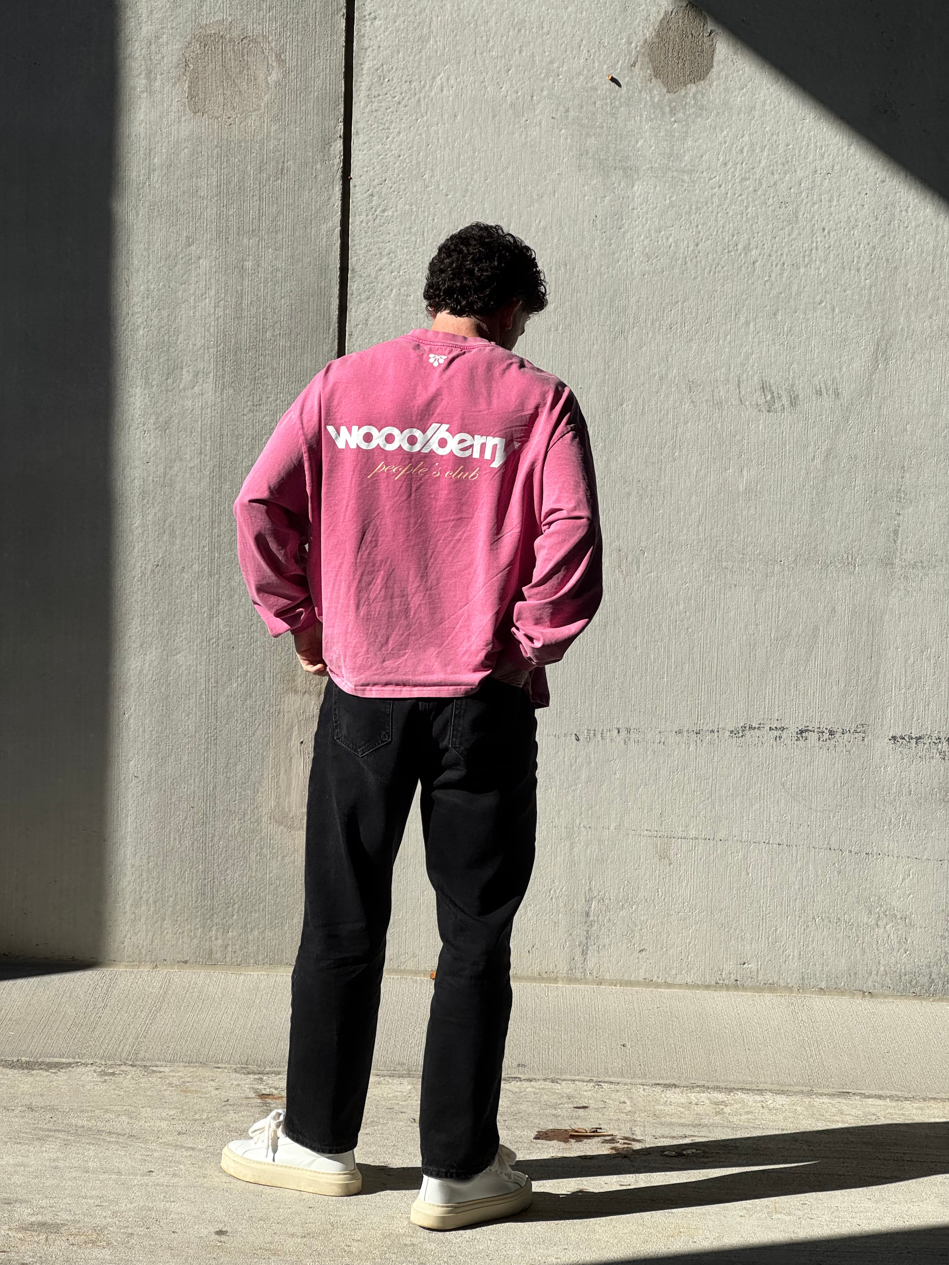 THE PEOPLE'S CLUB  LONG SLEEVE (BOXY FIT)