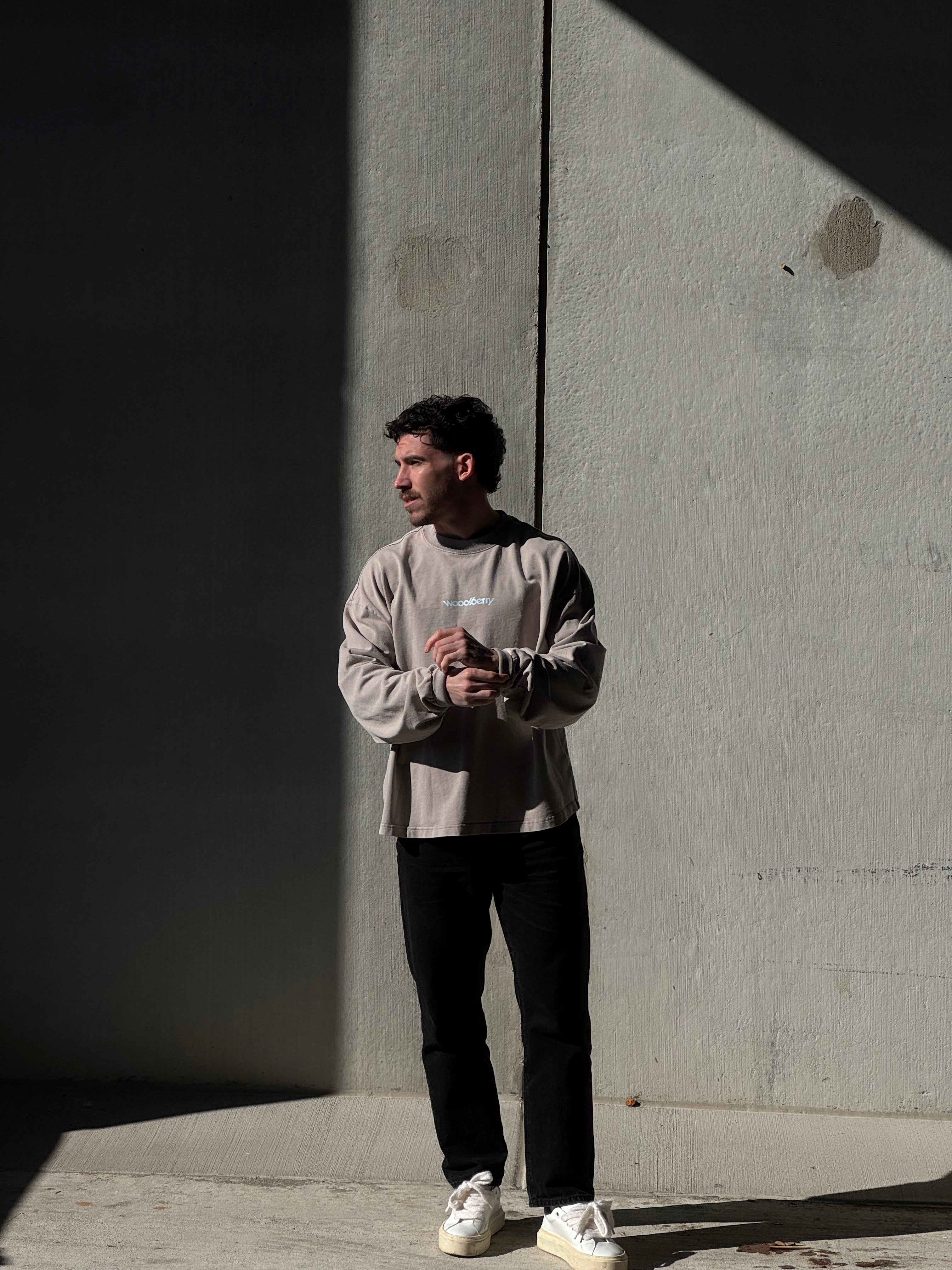 THE PEOPLE'S CLUB  LONG SLEEVE (BOXY FIT)